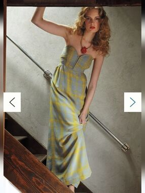 Anthropologie Quilted Pastiche Maxi By Maple Size 2